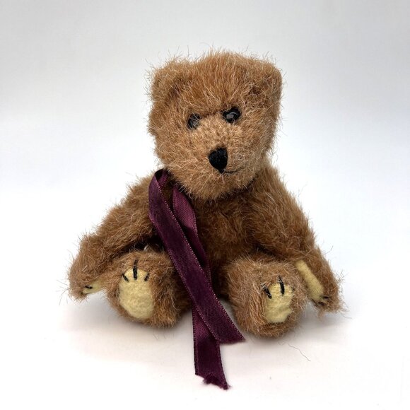 Vintage Boyds Bears Neville Jointed Plush Teddy 6” Archive Series 90s - Picture 1 of 6